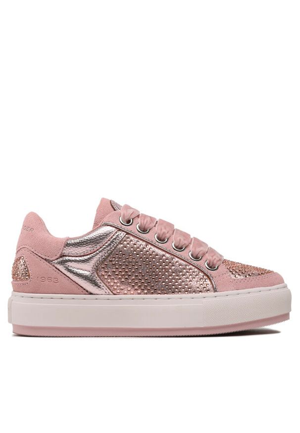 Kurt Geiger Sneakersy Southbank 9564353109 Różowy. Kolor: różowy. Materiał: zamsz, skóra