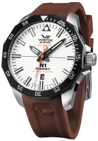Zegarek męski Vostok Europe NH35A-225E711SBR brązowy. Kolor: brązowy #1