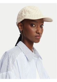 Calvin Klein Czapka z daszkiem LV04F5036G Écru. Kolor: kremowy. Materiał: bawełna #4