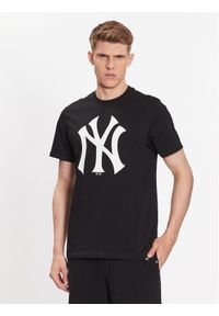 47 Brand T-Shirt MLB New York Yankees Imprint 47 Echo Tee BB017TEMIME544088JK Czarny Regular Fit. Kolor: czarny. Materiał: bawełna