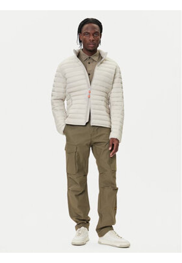 Save The Duck Kurtka przejściowa D32430M GIGA01 Beżowy Regular Fit. Kolor: beżowy. Materiał: syntetyk