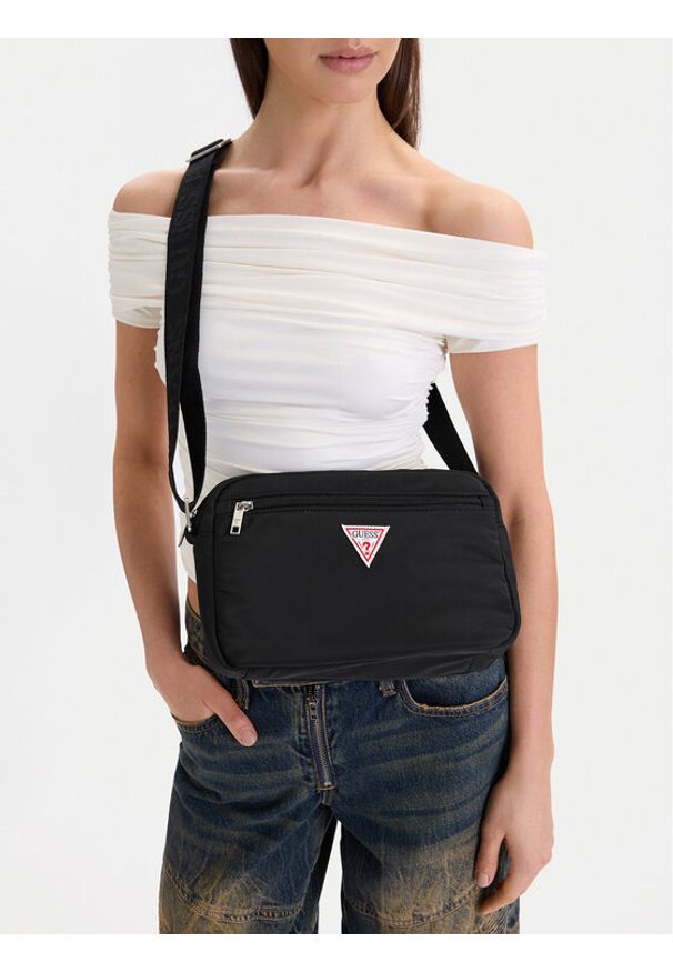 Guess Jeans Torebka CWBEO-GUESS-XC-001-09 Czarny. Kolor: czarny