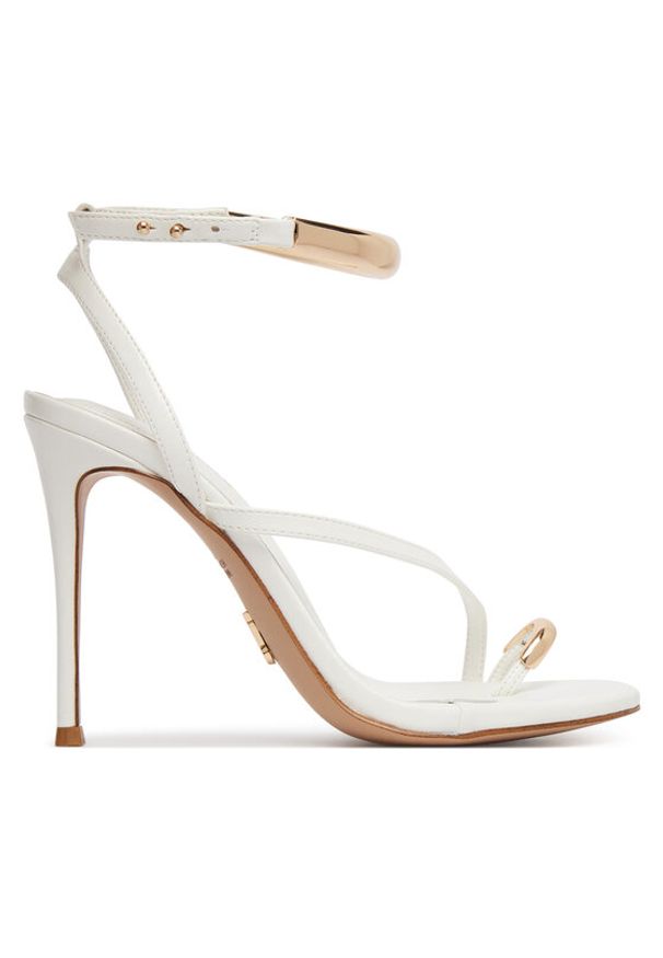 Steve Madden Klapki Missile-S 11003880 Biały. Kolor: biały. Materiał: skóra