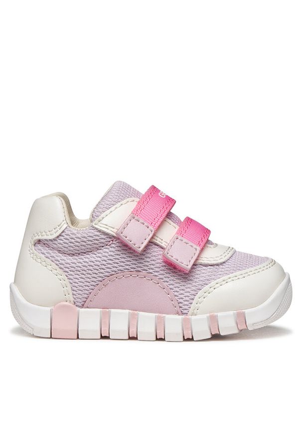 Sneakersy Geox. Kolor: różowy