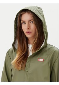 Hunter Kurtka przeciwdeszczowa Izzy Unisex HARU0012251 Khaki Regular Fit. Kolor: brązowy. Materiał: syntetyk #6