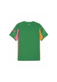 Puma - Męska koszulka bramkarska Manchester City 25/26 PUMA. Kolor: zielony, żółty, wielokolorowy, pomarańczowy. Materiał: tkanina