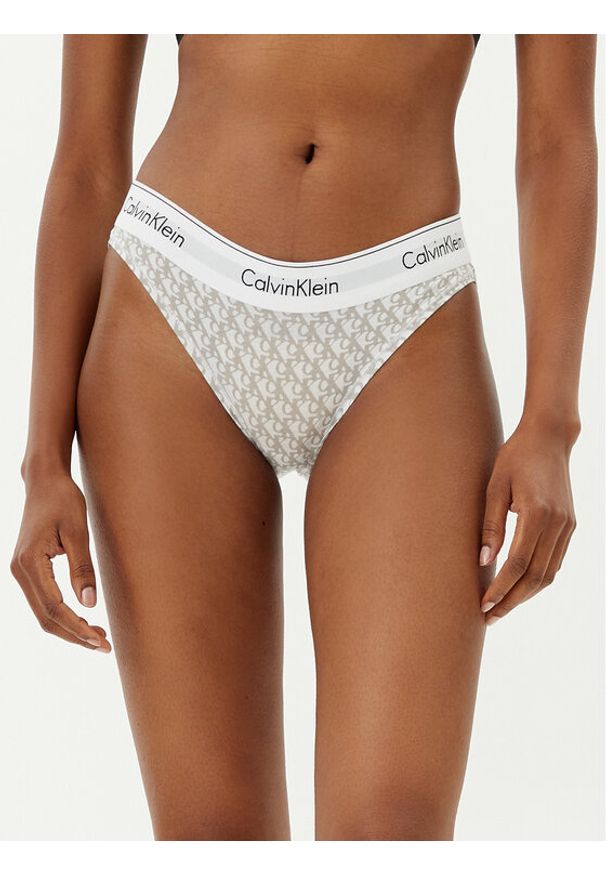 Calvin Klein Underwear Figi klasyczne 0000F3787E Szary. Kolor: szary. Materiał: bawełna