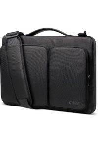TECH-PROTECT - Torba na laptopa 15-16 na ramię, Tech-Protect Defender Bag, czarna. Kolor: czarny