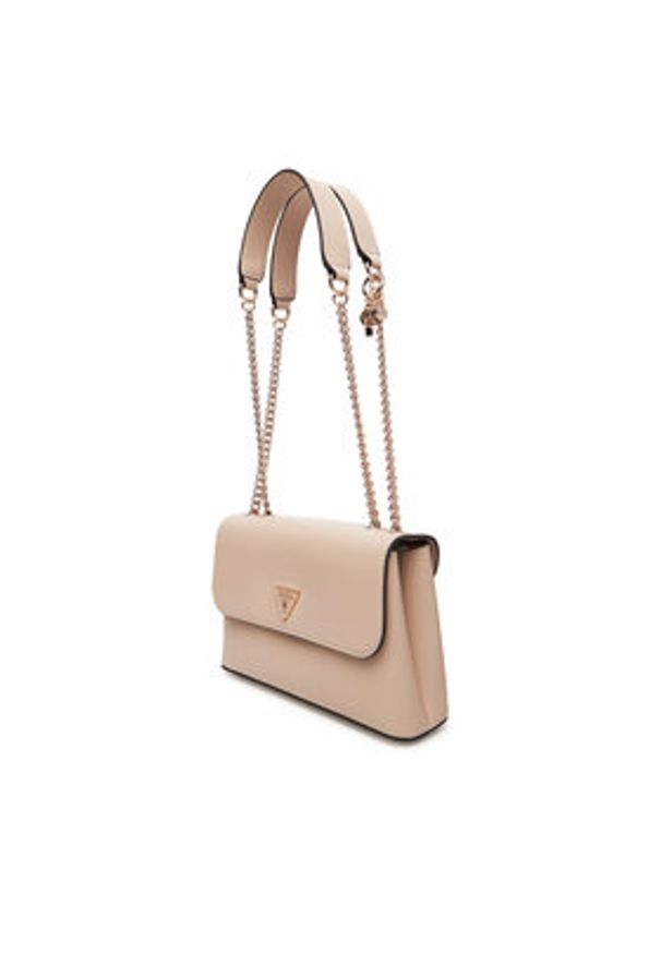 Guess Torebka Daryna II HWVG72 08200 Beżowy. Kolor: beżowy. Materiał: skórzane