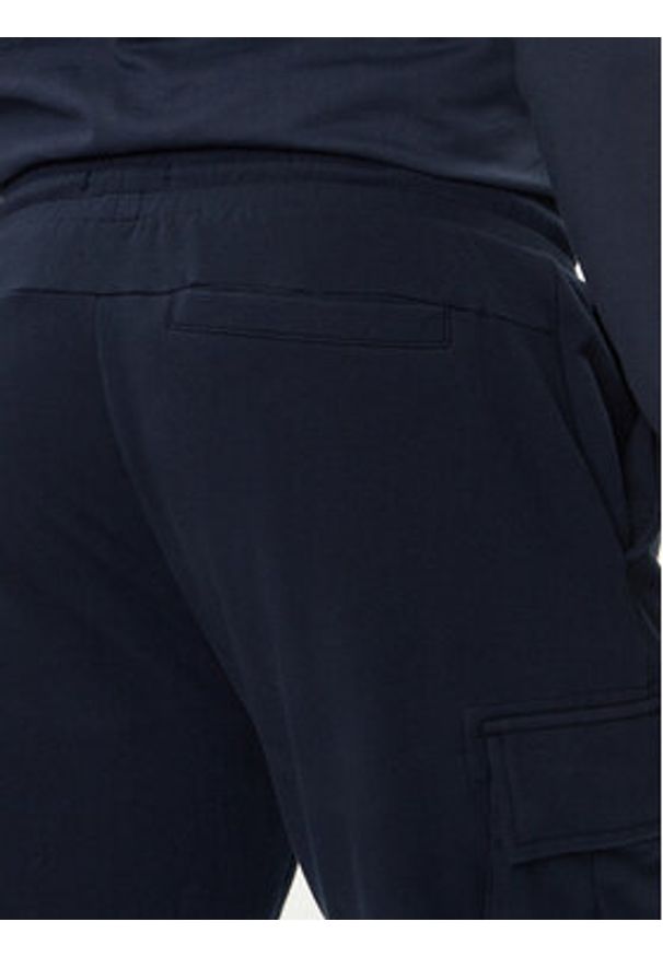 Aeronautica Militare Spodnie dresowe 252PF1010UF00662 Granatowy Regular Fit. Kolor: niebieski. Materiał: bawełna