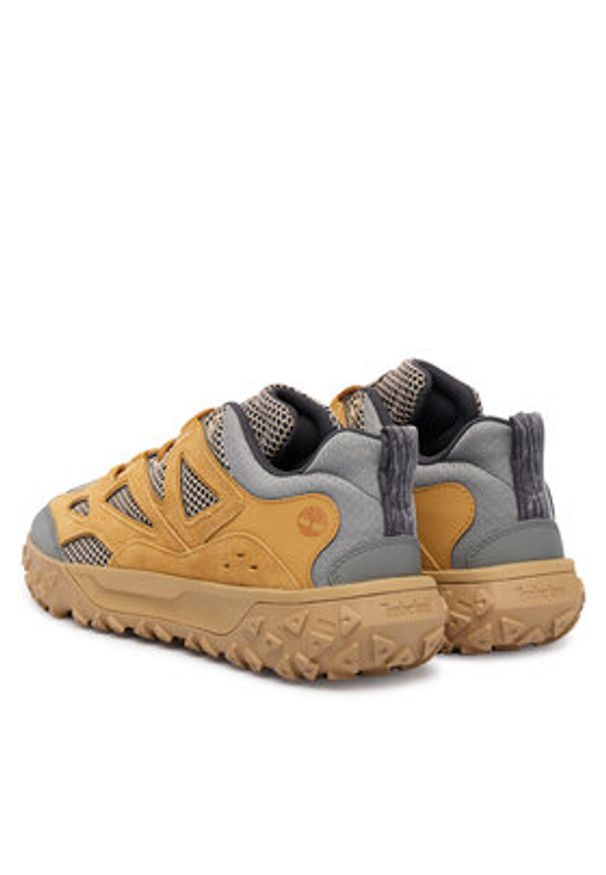 Timberland Sneakersy Greenstride Motion 6 Low TB0A6DU2EDM1 Żółty. Kolor: żółty. Materiał: zamsz, skóra