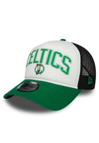 New Era Czapka z daszkiem Nba Retro Trucker Celtics 60434970 Biały. Kolor: biały. Materiał: materiał. Styl: retro #1