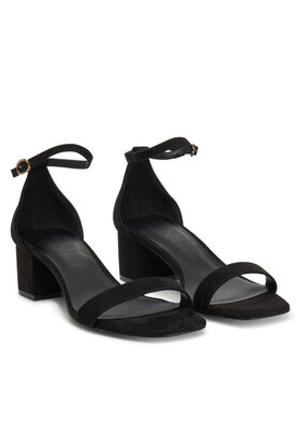 ONLY Shoes Sandały Onlhanna-5 15340958 Czarny. Kolor: czarny. Materiał: skóra