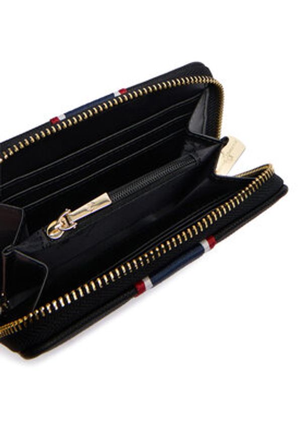 Beverly Hills Polo Club Portfel CEO-BHPC-W1-005-AW25 Czarny. Kolor: czarny. Materiał: materiał