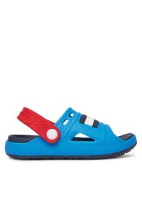 TOMMY HILFIGER - Sandały Tommy Hilfiger. Kolor: niebieski