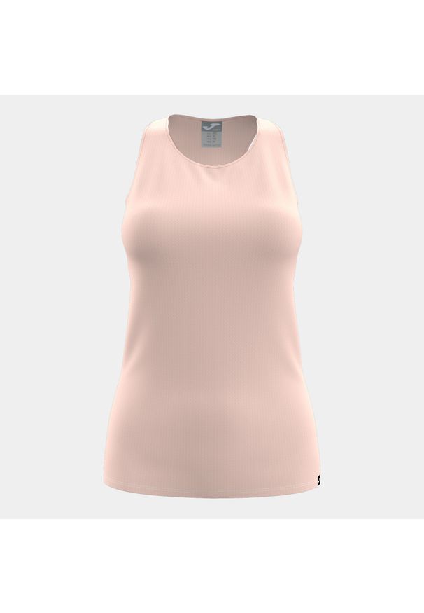 Tank top sportowy damski Joma Oasis. Kolor: różowy. Materiał: bawełna. Sport: fitness