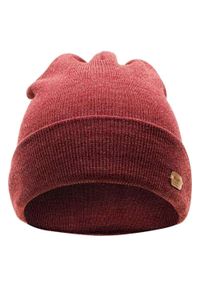 Iguana - Zimowa Czapka Unisex Dla Dorosłych Seine. Kolor: czerwony. Sezon: zima