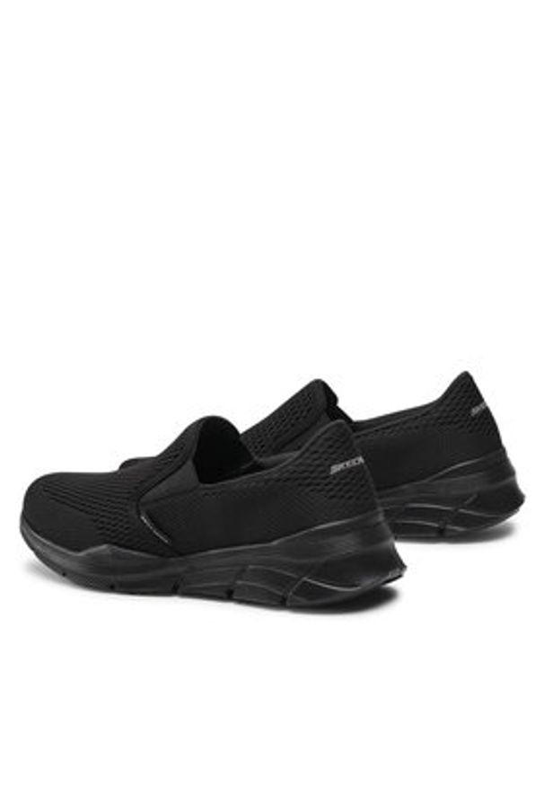 skechers - Skechers Półbuty Play 232016/BBk Czarny. Kolor: czarny. Materiał: materiał