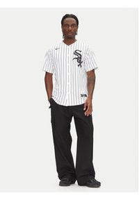 Nike Koszula T770-RXWH-RX-XVH Biały Regular Fit. Kolor: biały. Materiał: syntetyk #4