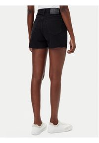 Calvin Klein Jeans Szorty jeansowe J20J225154 Czarny Mom Fit. Kolor: czarny. Materiał: bawełna