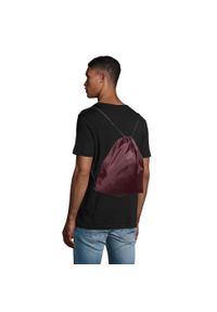 SOL'S - Urban Plain Drawstring Bag. Kolor: czerwony, wielokolorowy, brązowy