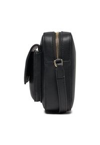 Calvin Klein Torebka Re-Lock Camera Bag W/Flap K60K611083 Czarny. Kolor: czarny. Materiał: skórzane
