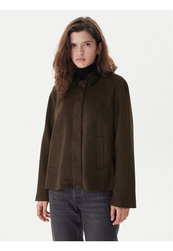 only - ONLY Kurtka z imitacji skóry Abbie 15372234 Brązowy Regular Fit. Kolor: brązowy. Materiał: skóra