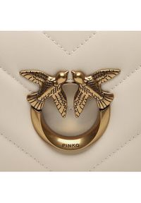 Pinko Torebka Love Click Mini AI 23-24 PLTT 100067 A136 Écru. Materiał: skórzane #5