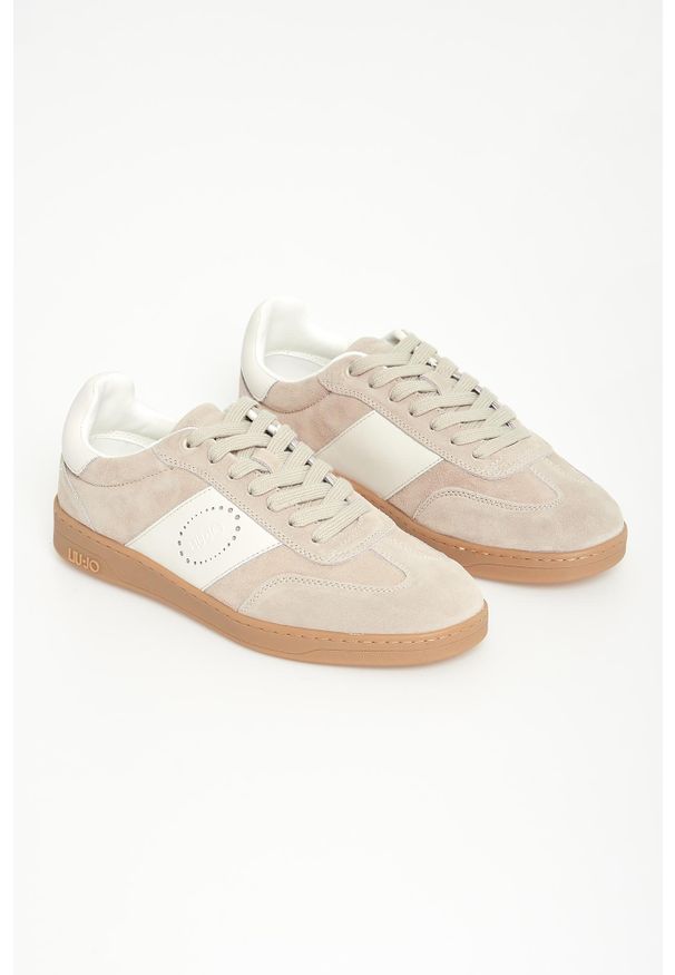 Liu Jo - Sneakersy męskie zamszowe LIU JO. Materiał: zamsz