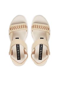 Hispanitas Sandały HV264521 C010 Écru. Materiał: skóra #6
