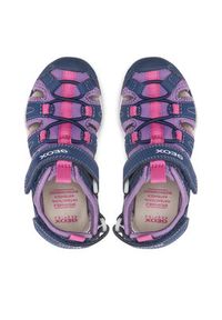 Geox Sandały J Borealis G. A J250WA 01550 C4215 M Fioletowy. Kolor: fioletowy. Materiał: materiał #7