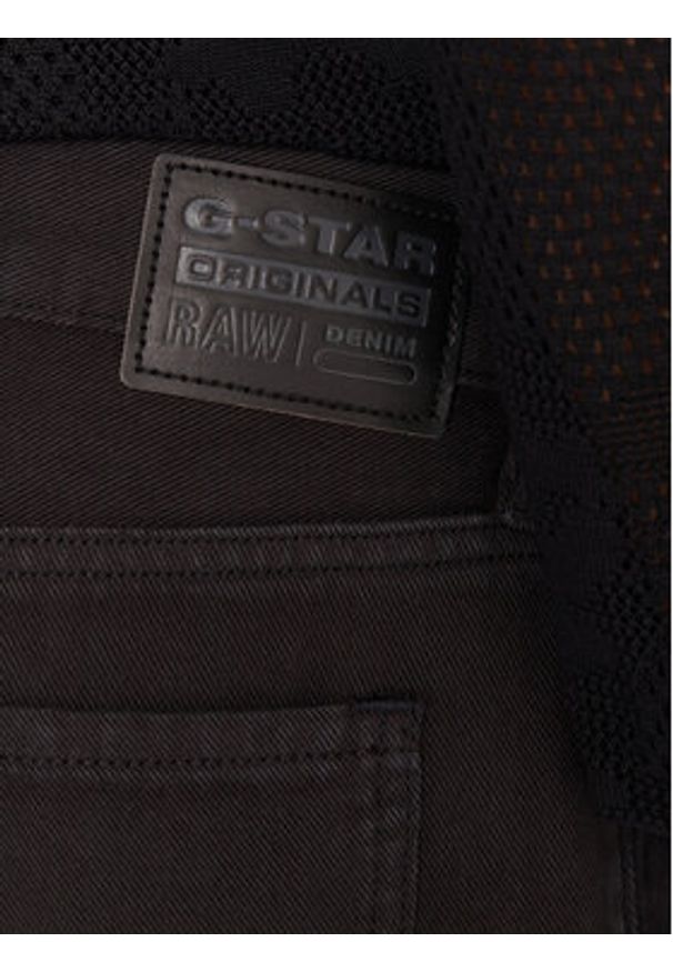 G-Star RAW - G-Star Raw Spodnie materiałowe Judee D24673-E078 Czarny Relaxed Fit. Kolor: czarny. Materiał: bawełna