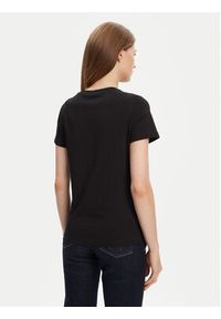 Guess T-Shirt W5YI40 I3Z14 Czarny Regular Fit. Kolor: czarny. Materiał: bawełna