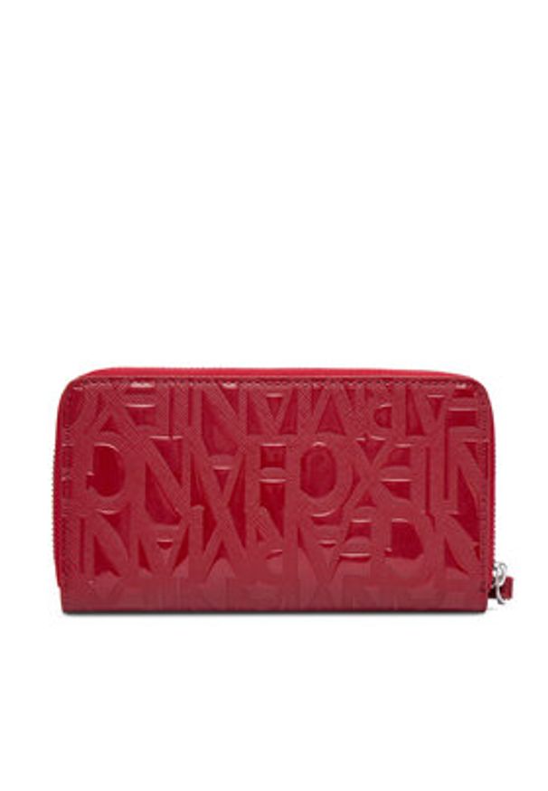 Armani Exchange Duży Portfel Damski XW001606 AF17290 U5081 Czerwony. Kolor: czerwony. Materiał: skóra