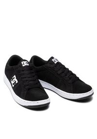 DC Sneakersy Striker ADYS100624 Czarny. Kolor: czarny. Materiał: zamsz, skóra