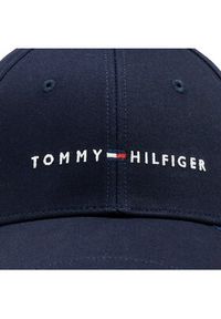 TOMMY HILFIGER - Tommy Hilfiger Czapka z daszkiem Foundation Cotton 6 Panel Cap AM0AM12532 Granatowy. Kolor: niebieski. Materiał: materiał #3