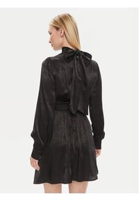 Please Sukienka koktajlowa A1CYNW0000 Czarny Regular Fit. Kolor: czarny. Materiał: syntetyk. Styl: wizytowy #6