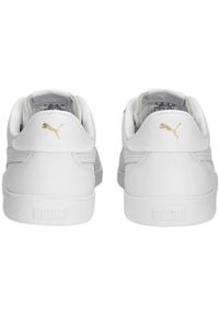 Puma - Męskie Buty Sportowe Club 5v5 Z Powlekanej Skóry. Kolor: biały. Materiał: skóra. Sport: turystyka piesza