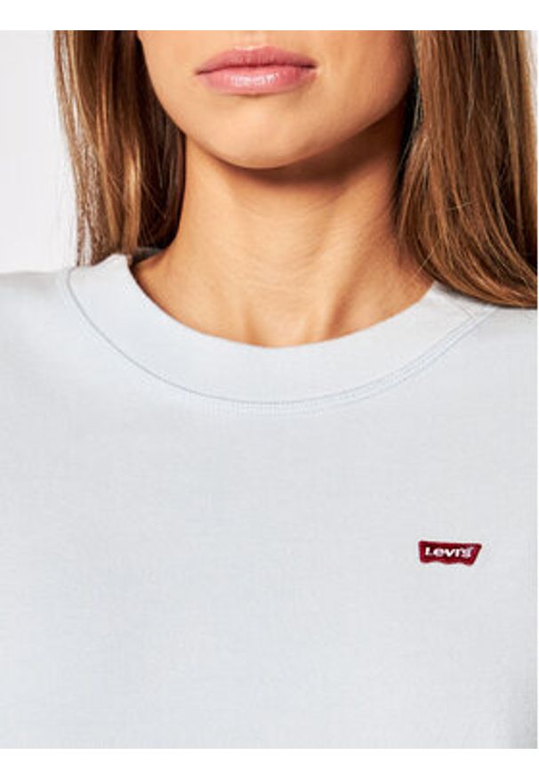 Levi's® Bluza Standard 24688-0025 Błękitny Regular Fit. Kolor: niebieski. Materiał: bawełna