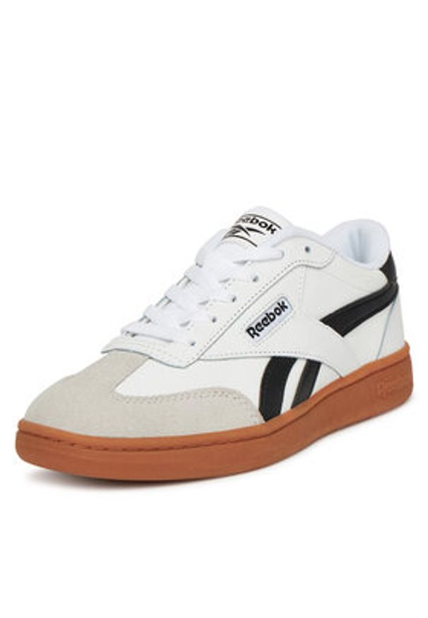 Reebok Sneakersy FORTE LOUNGER AR30252WWBT Biały. Kolor: biały. Materiał: skóra