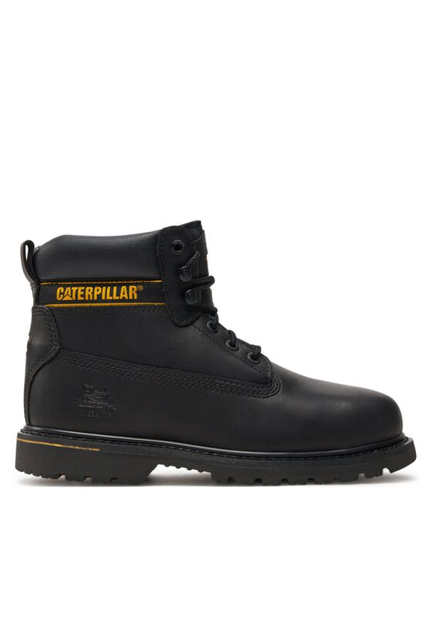 CAT Footwear Trapery Holton St P708030 Czarny. Kolor: czarny. Materiał: skóra