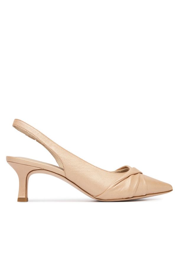 Czółenka Caprice. Kolor: beżowy