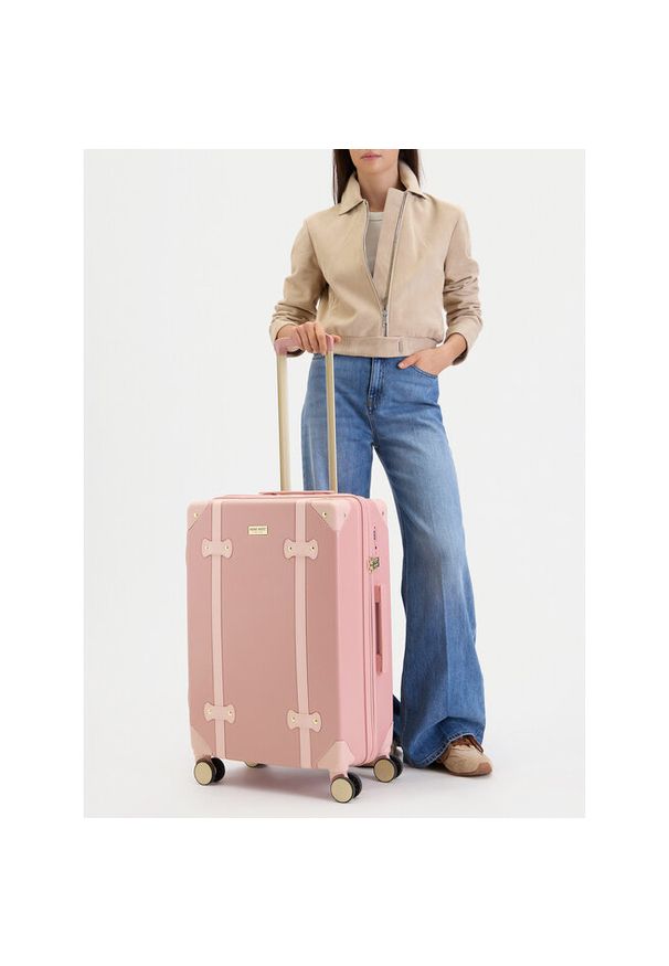 Walizka średnia Nine West. Kolor: różowy
