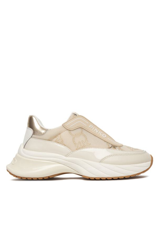 Pinko - PINKO Sneakersy Ariel 19 SS0097 P140 Beżowy. Kolor: beżowy. Materiał: skóra