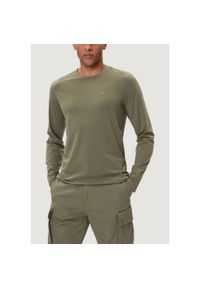 Napapijri - Koszulka z długim rękawem Mężczyzna NAPAPIJRI SALIS LS 1. Kolor: zielony. Materiał: bawełna. Długość rękawa: długi rękaw. Długość: długie #1