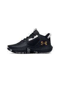 Buty koszykarskie dla dzieci Under Armour GS Lockdown 6 JR. Zapięcie: sznurówki. Kolor: wielokolorowy. Materiał: materiał, tkanina, skóra. Szerokość cholewki: normalna