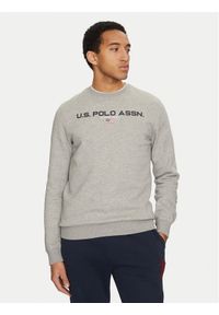 U.S. Polo Assn. Bluza MUP1645 Szary Regular Fit. Typ kołnierza: polo. Kolor: szary. Materiał: bawełna #1