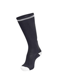 Skarpety sportowe dla dorosłych Hummel Elite Indoor Sock High. Kolor: biały, wielokolorowy, czarny