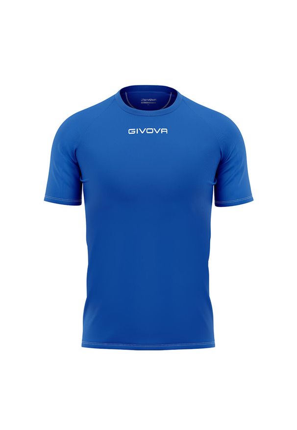 Koszulka piłkarska dla dzieci Givova Capo MC. Kolor: niebieski. Sport: piłka nożna