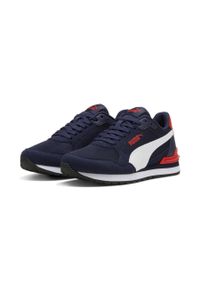 Puma Buty St Runner V4 Mesh Jr 39987602. Kolor: niebieski. Materiał: mesh